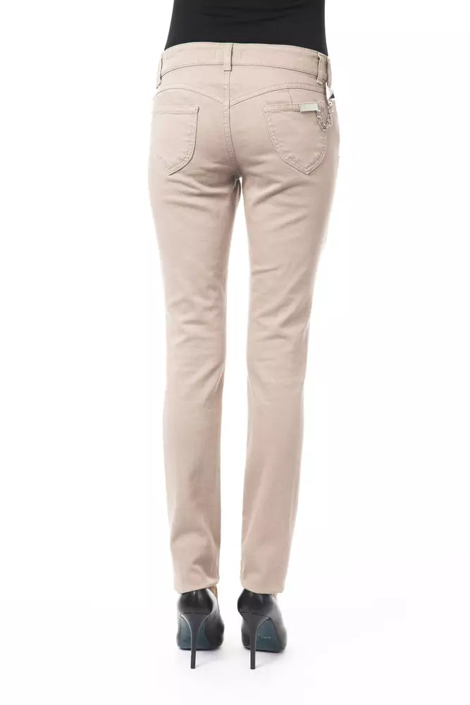 Jean et pantalon en coton beige