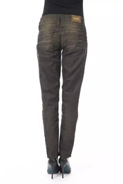 Black Cotton Women Jeans