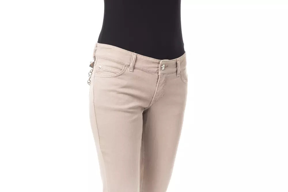 Jean et pantalon en coton beige