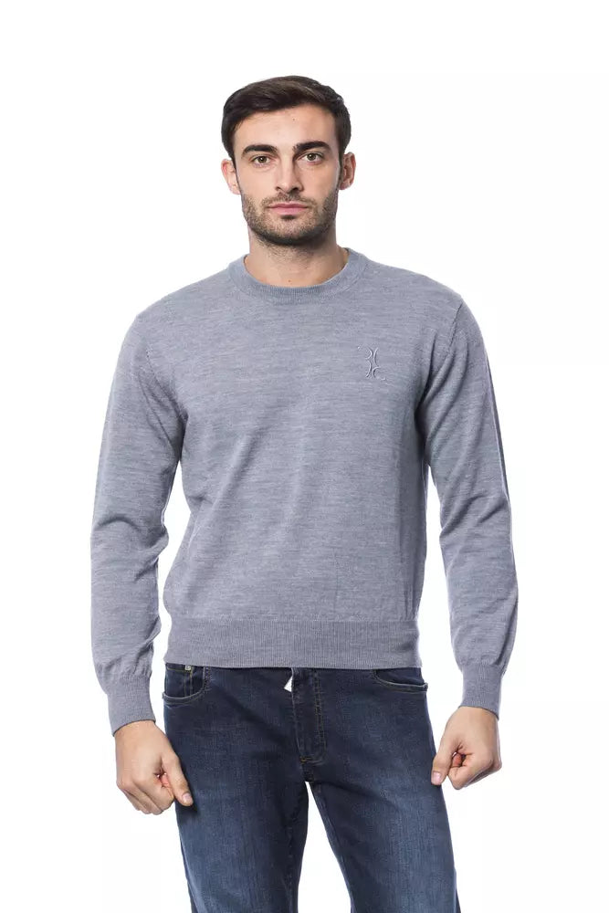 Pull en laine mérinos gris