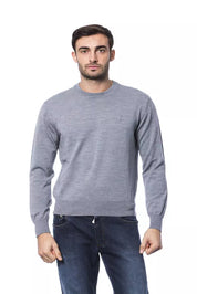 Pull en laine mérinos gris