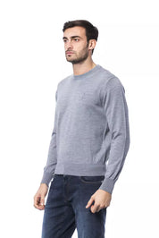 Pull en laine mérinos gris