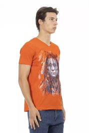 T-shirt en coton orange