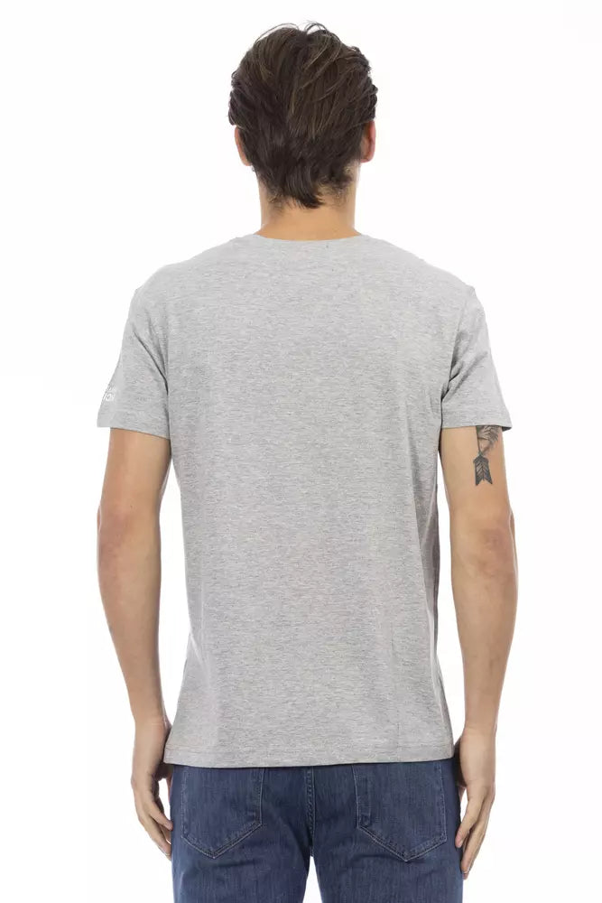 T-shirt en coton gris