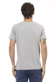 T-shirt en coton gris