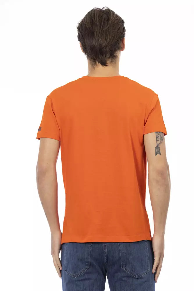 T-shirt en coton orange