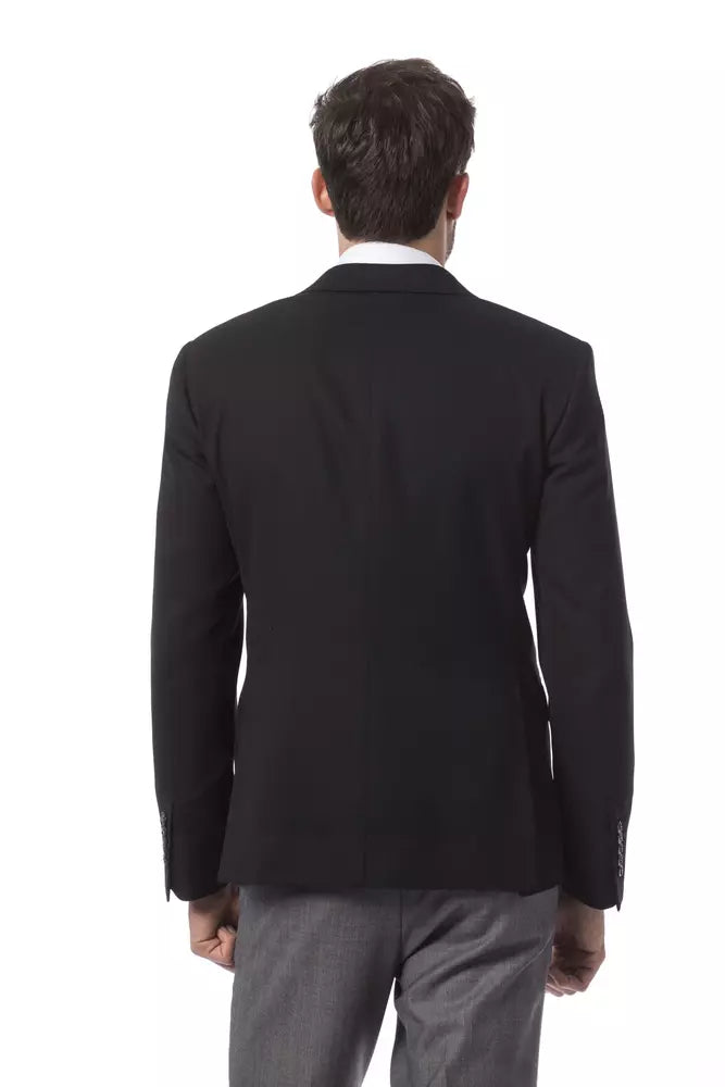 Blazer en laine noir