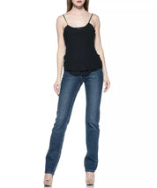 Blue Cotton Women Jeans