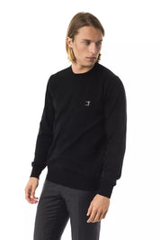 Pull en laine mérinos noir