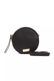 Sac bandoulière en cuir noir