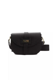 Sac bandoulière en cuir noir