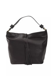 Sac à bandoulière en cuir noir