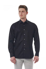 Chemise en coton noir