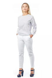 Chemise en coton blanc