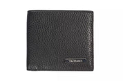 Black Leather Men's Wallet