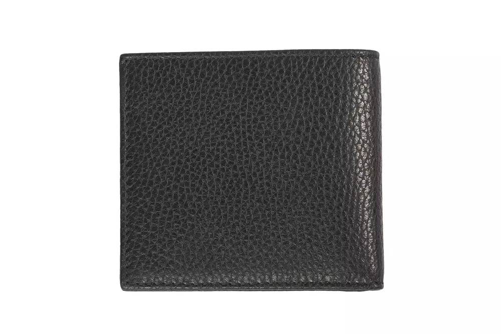 Black Leather Men's Wallet