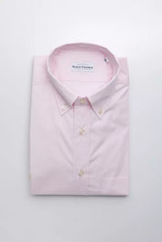 Chemise en coton rose