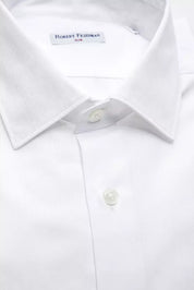 Chemise en coton blanc