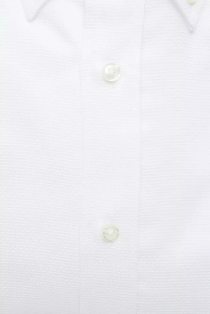 Chemise en coton blanc