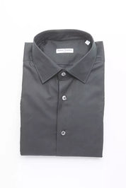 Chemise en coton noir