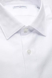 White Cotton Men's Shirt