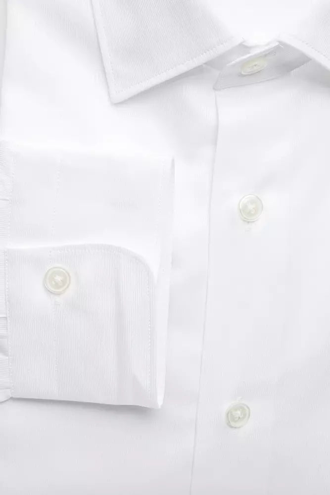 Chemise en coton blanc