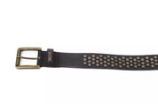 Ceinture en cuir noir