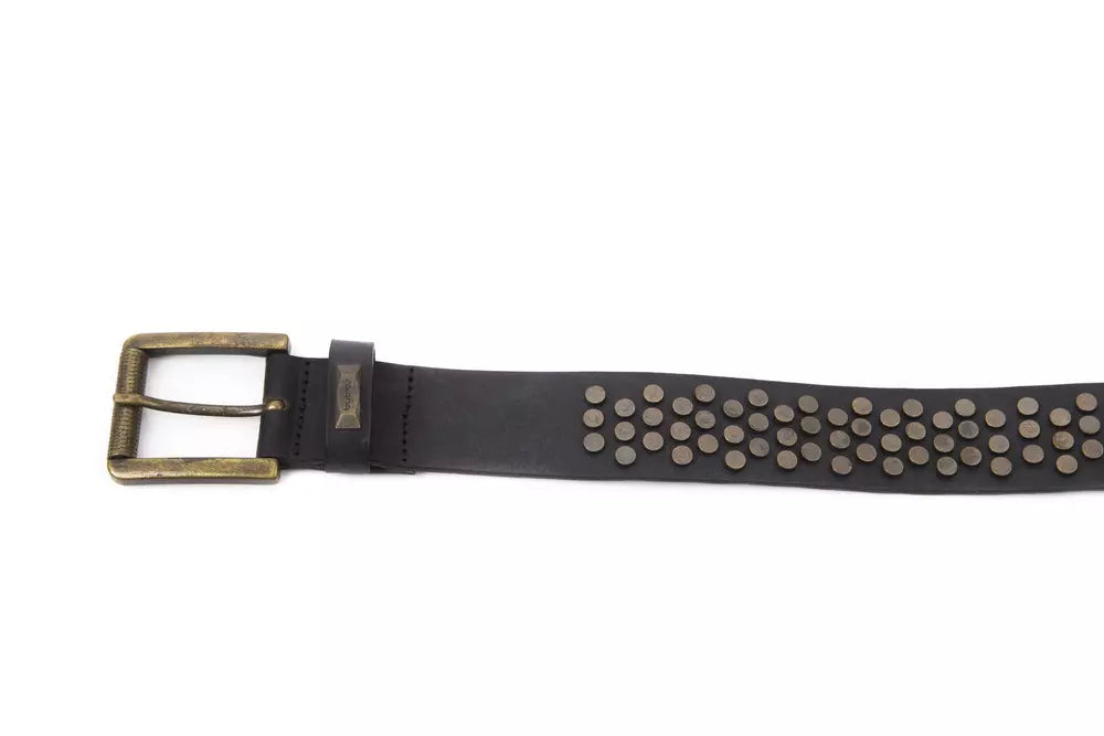 Ceinture en cuir noir