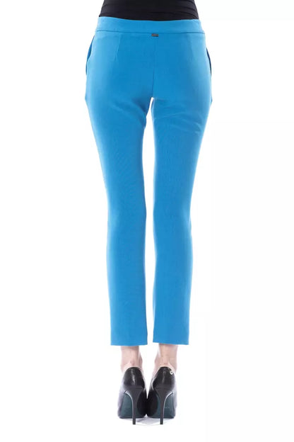 Hellblaue Jeans und Hose aus Polyester