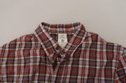 Multicolor Cotton Casual Men's Shirt