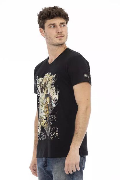 T-shirt en coton noir