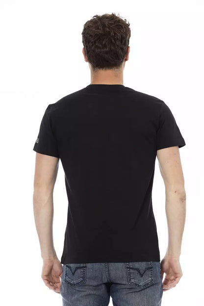 T-shirt en coton noir