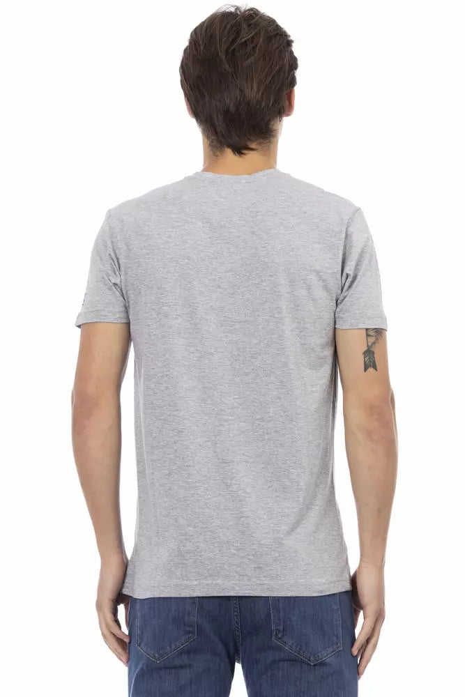 T-shirt en coton gris