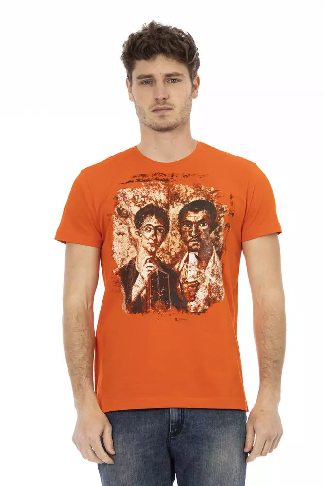 T-shirt en coton orange