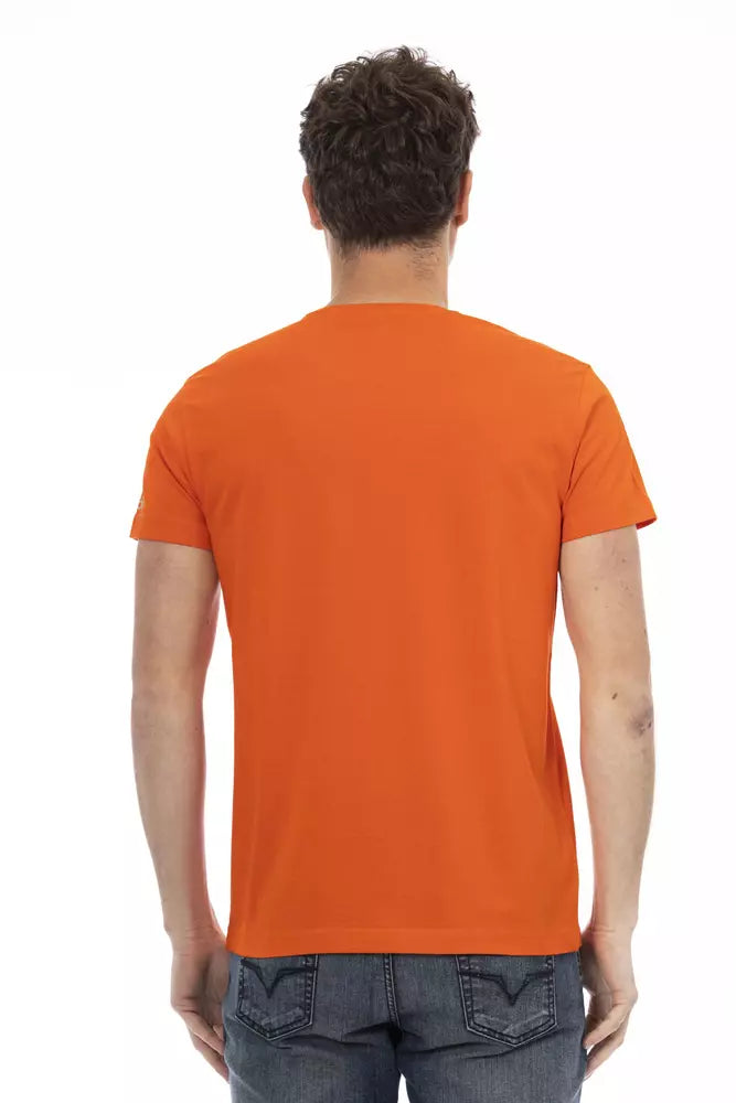 T-shirt en coton orange