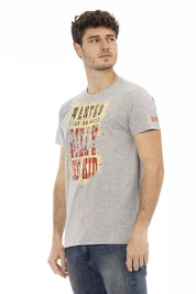 T-shirt en coton gris