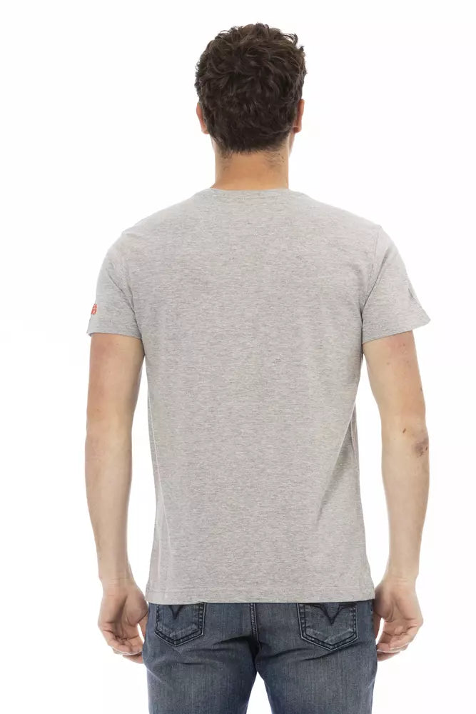 T-shirt en coton gris