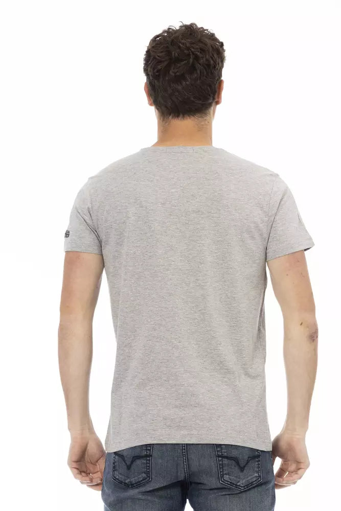 T-shirt en coton gris