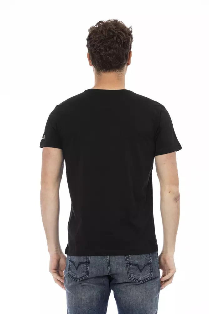 T-shirt en coton noir