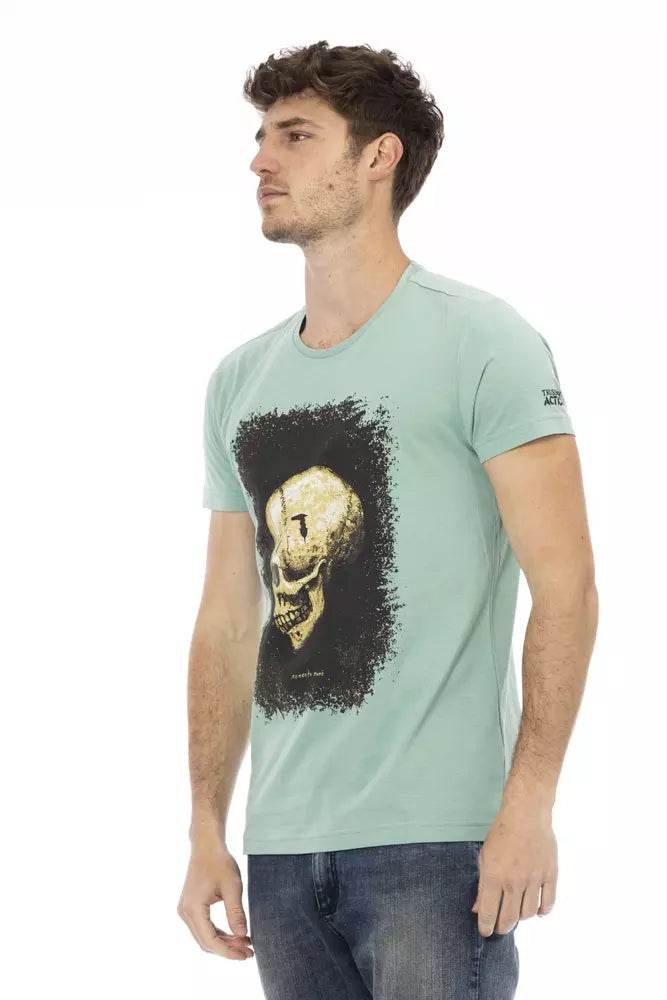 T-shirt en coton vert