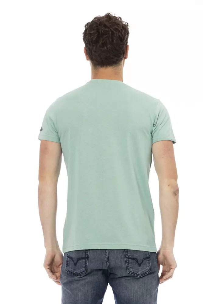 T-shirt en coton vert