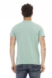 T-shirt en coton vert