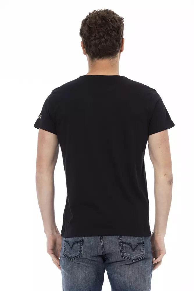 T-shirt en coton noir