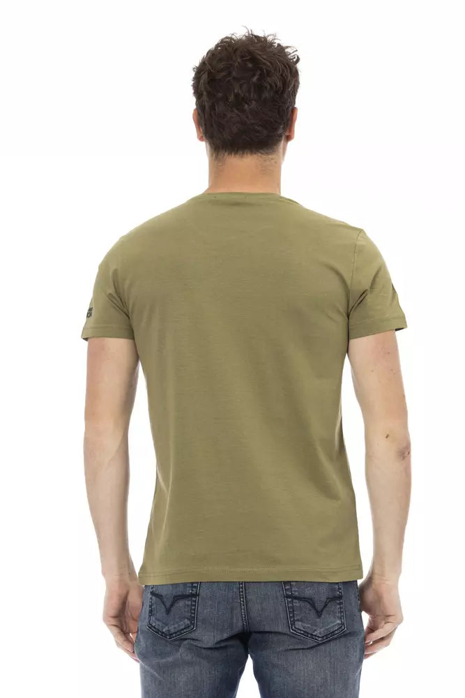 T-shirt en coton vert