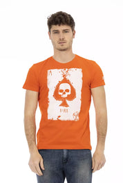 T-shirt en coton orange