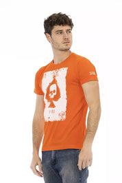 T-shirt en coton orange