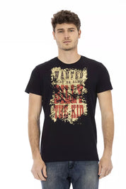 T-shirt en coton noir