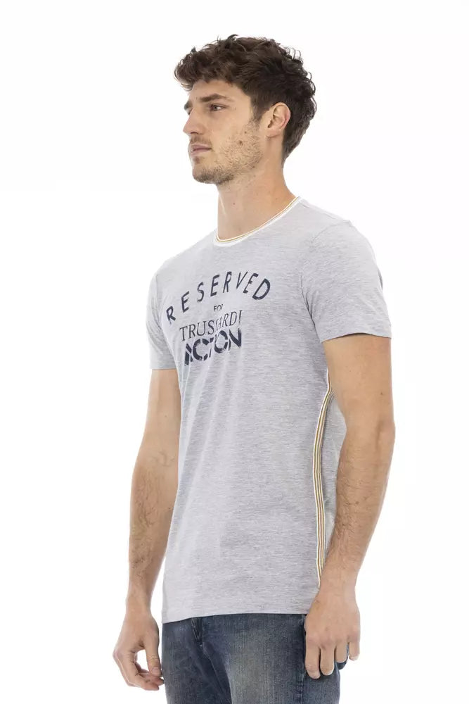 T-shirt en coton gris