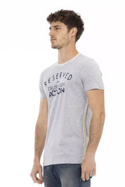 T-shirt en coton gris