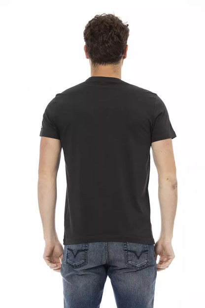 T-shirt en coton noir